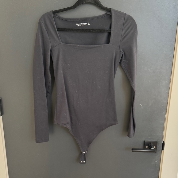 Abercrombie & Fitch Tops - Abercrombie & Fitch Black Soft Collection Top